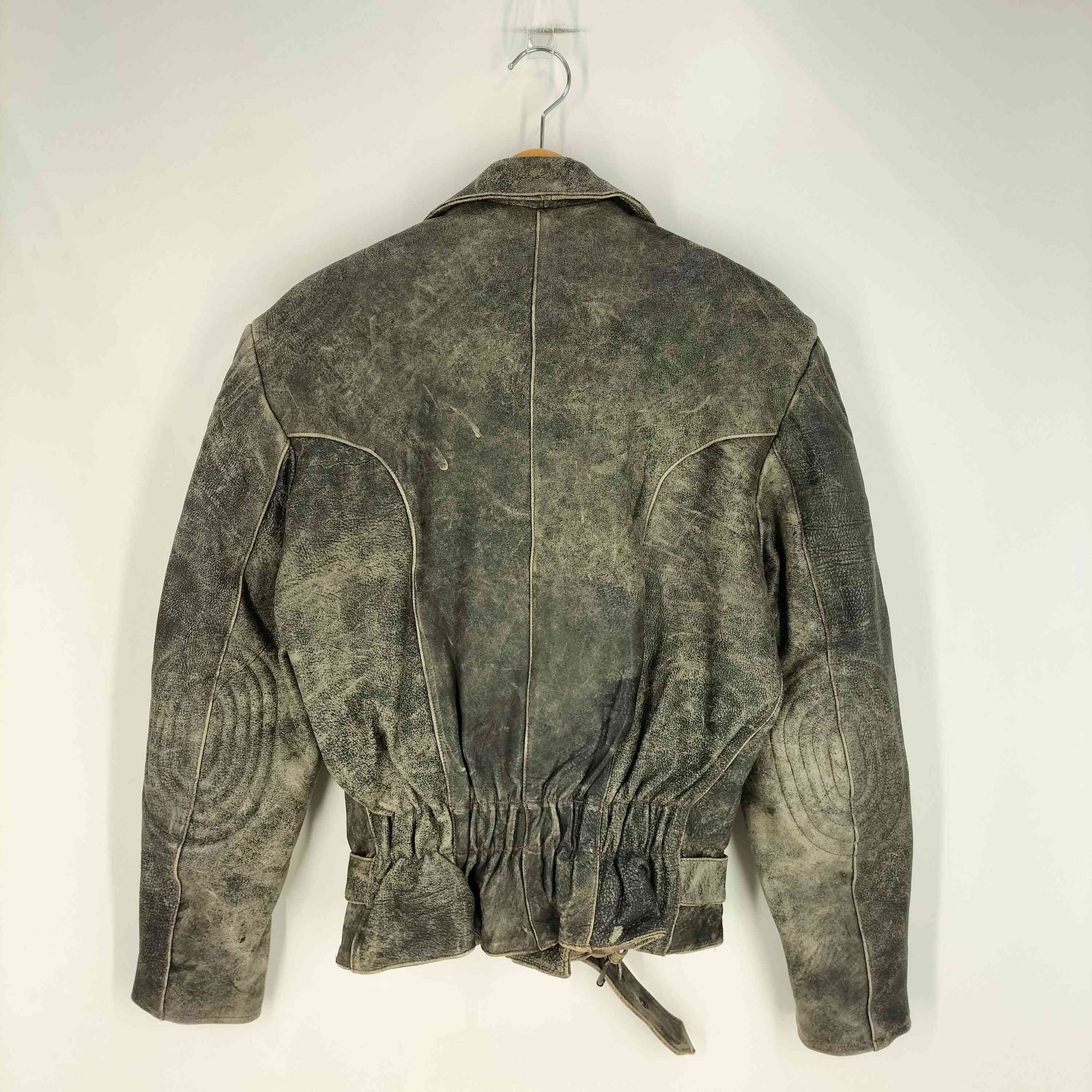 ユーズドフルギ USED古着 ECHT LEDER orex 裏地キルティング レザー 