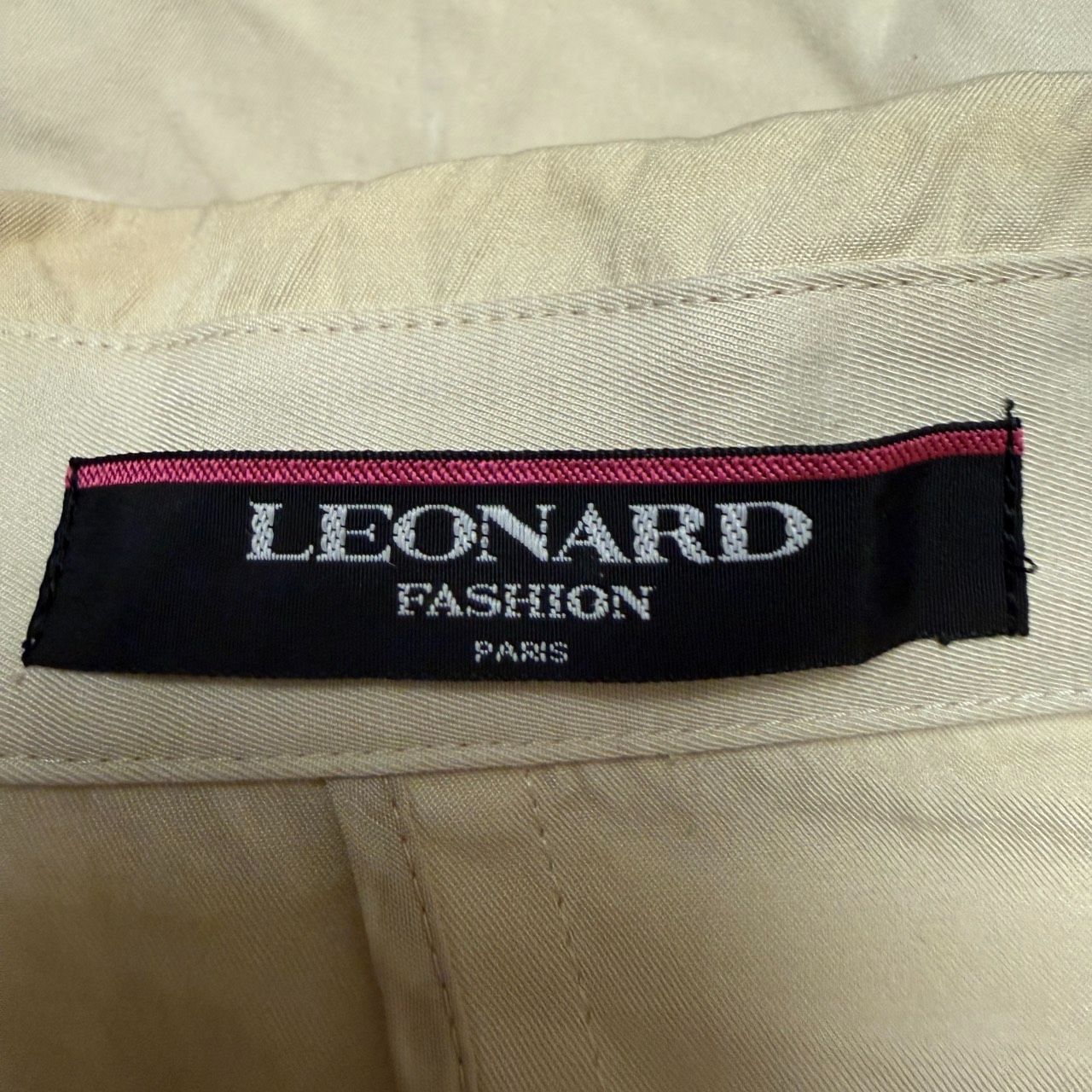 レオナール LEONARD レディース シルクコート 絹100% 日本製 13R 