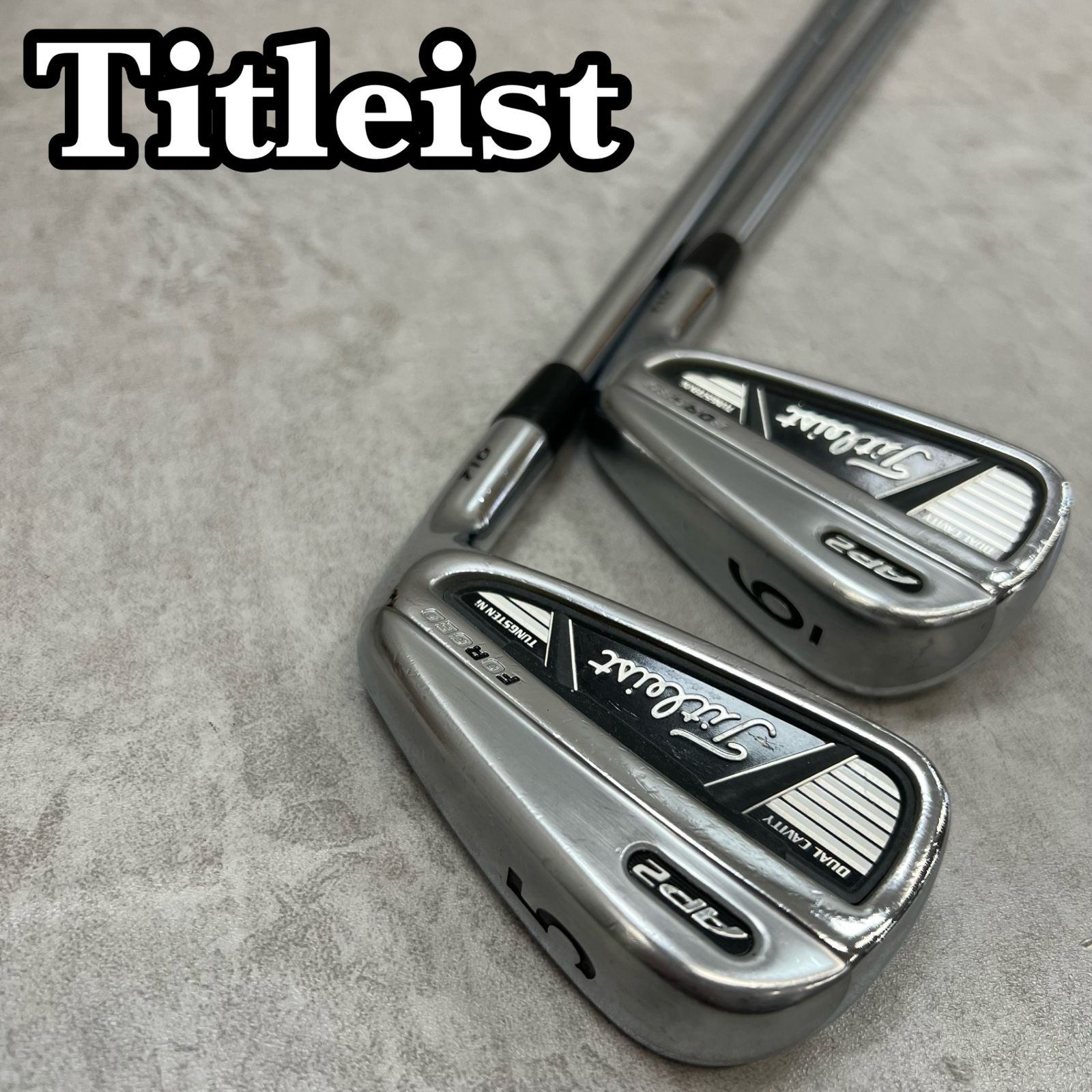 Titleist タイトリスト AP2 メンズゴルフ 5番 6番アイアン 2本セット S 