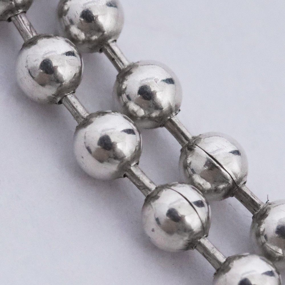 CHROME HEARTS ボールチェーン ネックレス 18インチ シルバー - メルカリ