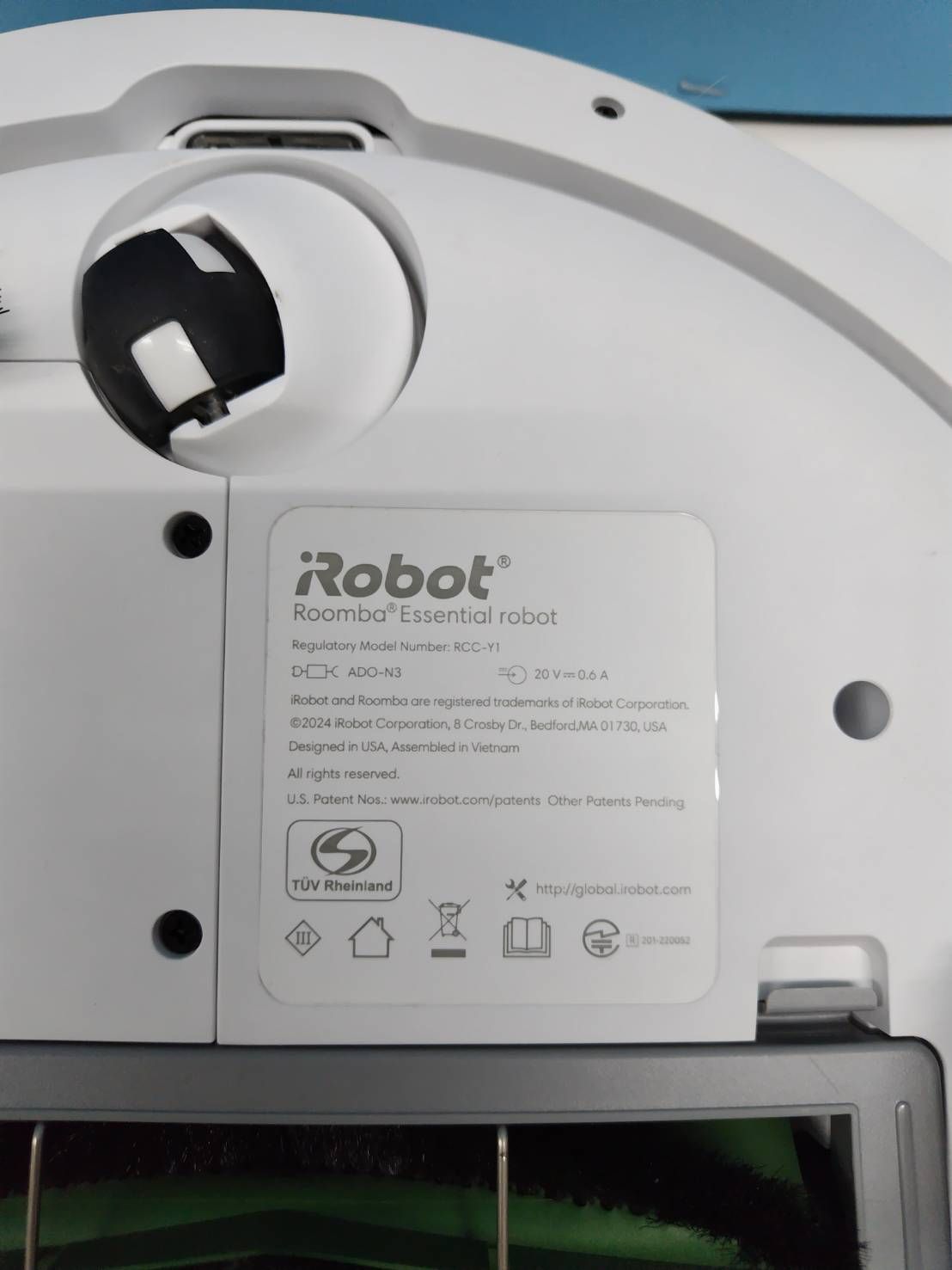 良品】iRobot Roomba Combo 2 Essential/RCC-Y1/ロボット掃除機/ルンバ 