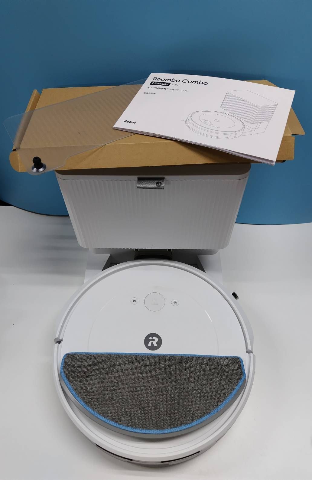良品】iRobot Roomba Combo 2 Essential/RCC-Y1/ロボット掃除機/ルンバ 
