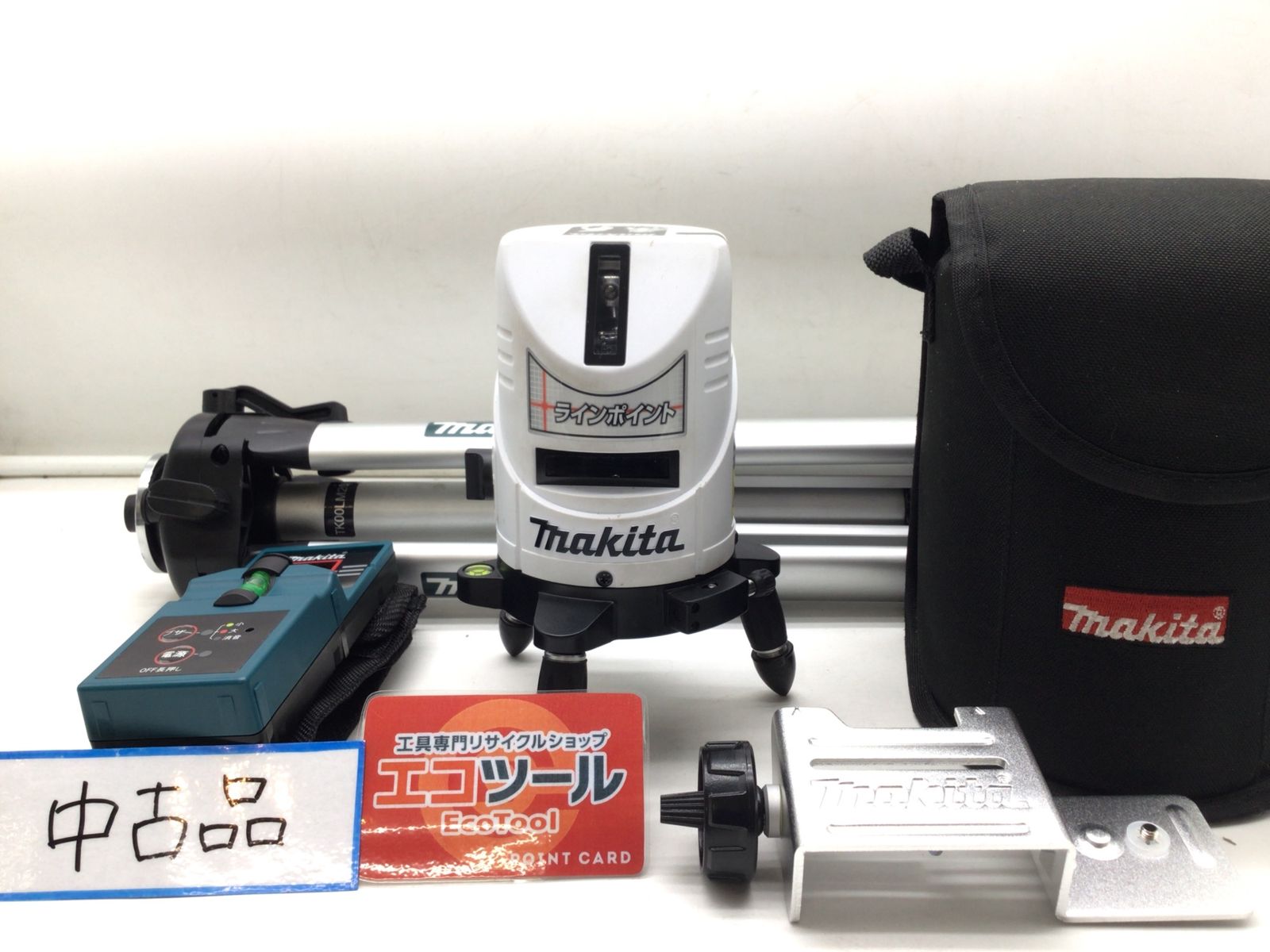 中古品】Makita/マキタ SK23P ☆Makita レーザー墨出し機・三脚・受光 