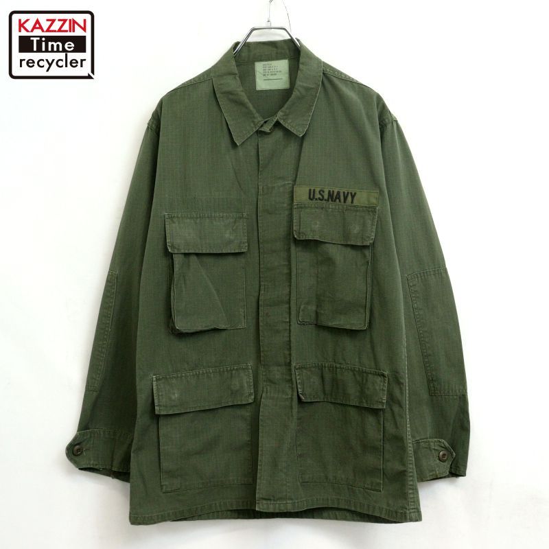 00s TRUE-SPEC BDU U.S.NAVY 民間 ミリタリージャケット メンズ 表記S 