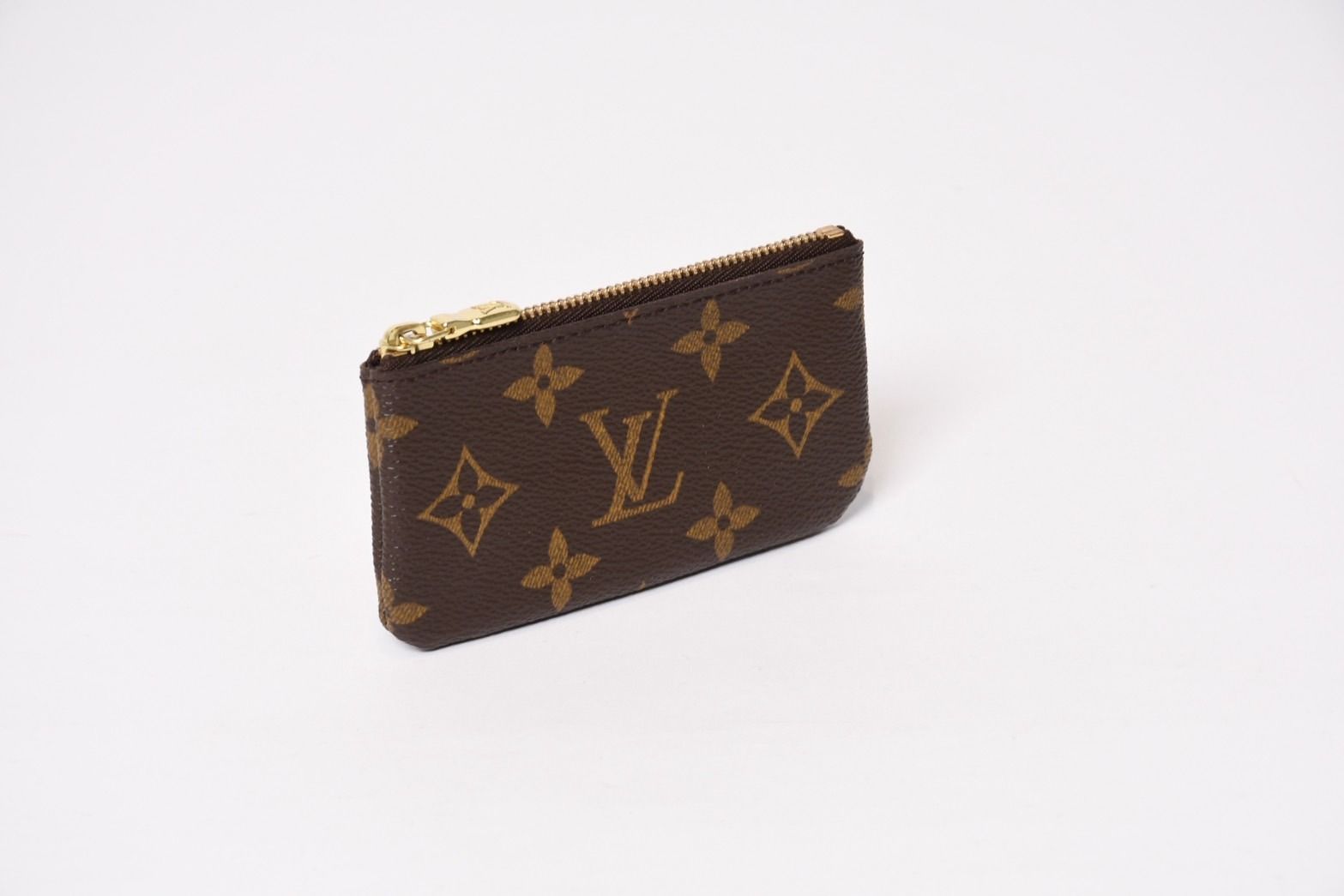 極美品 LOUIS VUITTON ルイヴィトン ポシェット クレ ケース 小銭入れ M62650 モノグラム ブラウン 中古 4b013953 極美品 LOUIS VUITTON ルイヴィトン ポシェット クレ コインケース