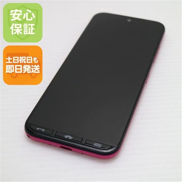 KYOCERA かんたんスマホ3 A205KC Y!mobile版 マゼンダ 京セラ - 超美品