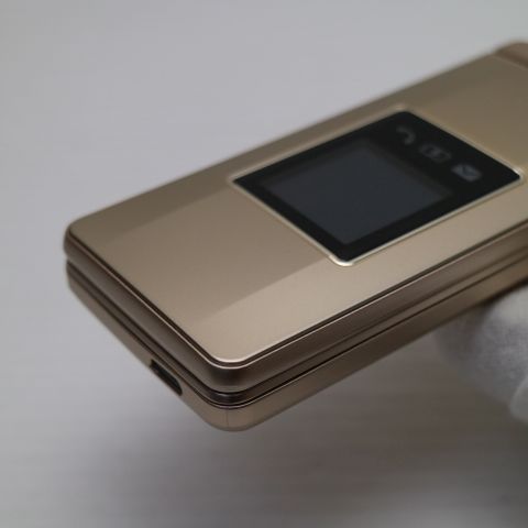 超美品 A207SH かんたん携帯11 ゴールド SOFTBANK ガラケー SHARP 即日