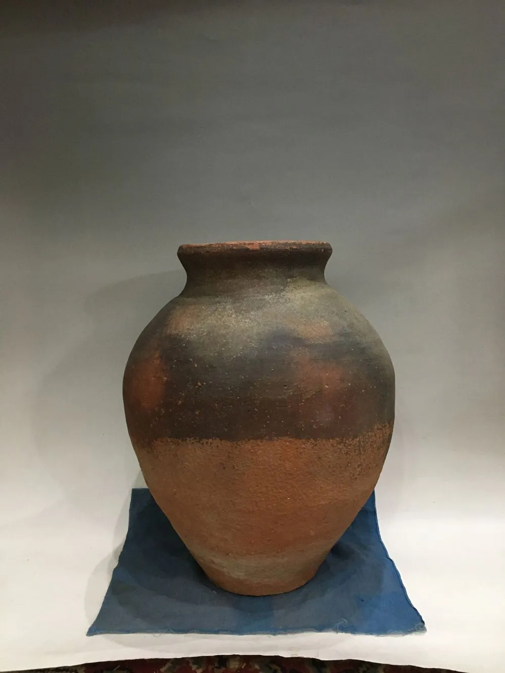 自然釉壺 文化遺産オンライン 室町～桃山時代 常滑自然釉大壷 高約52cm