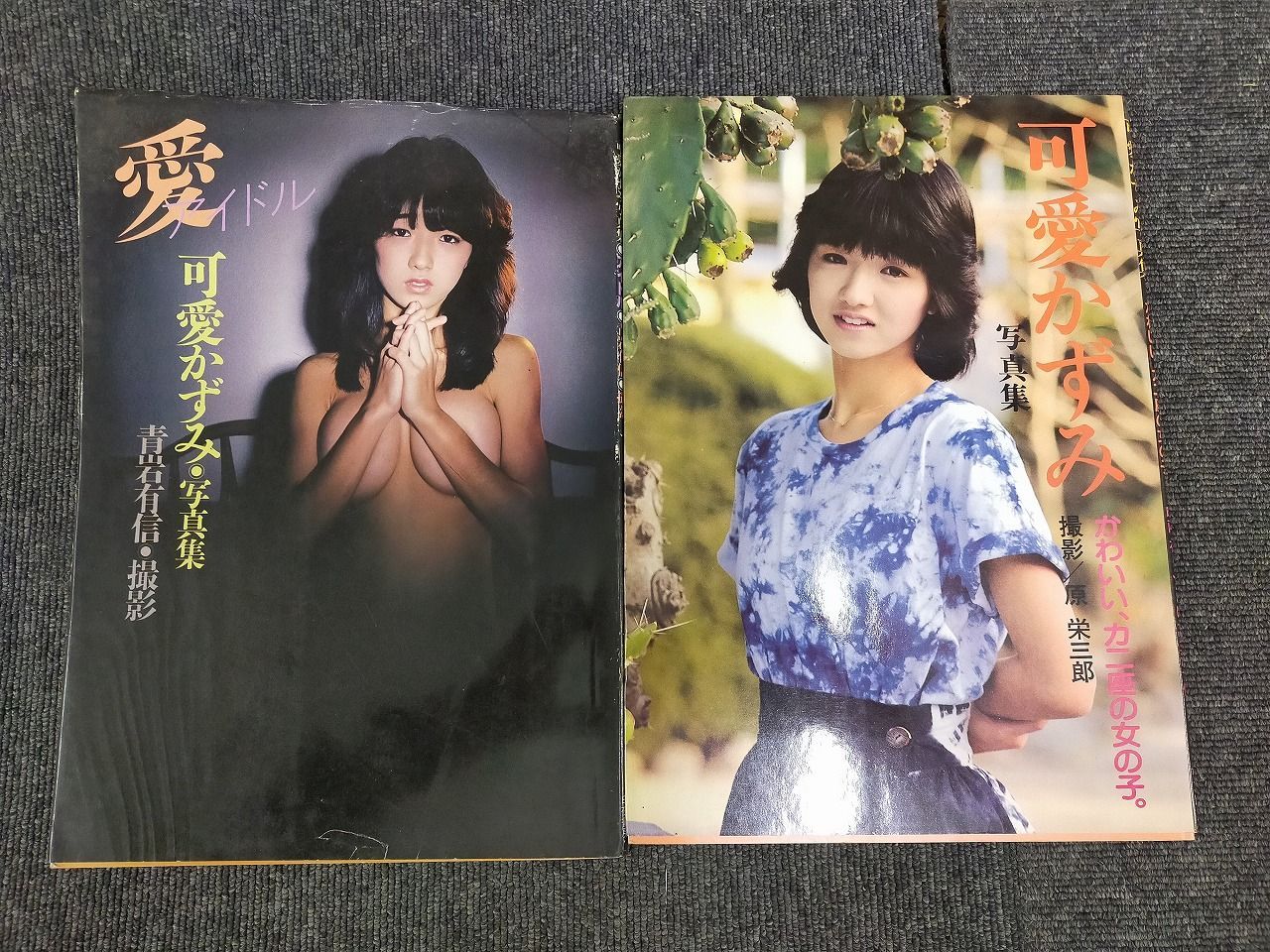 希少【可愛かずみ写真集】かわいい、カニ座の女の子。昭和59年初版
