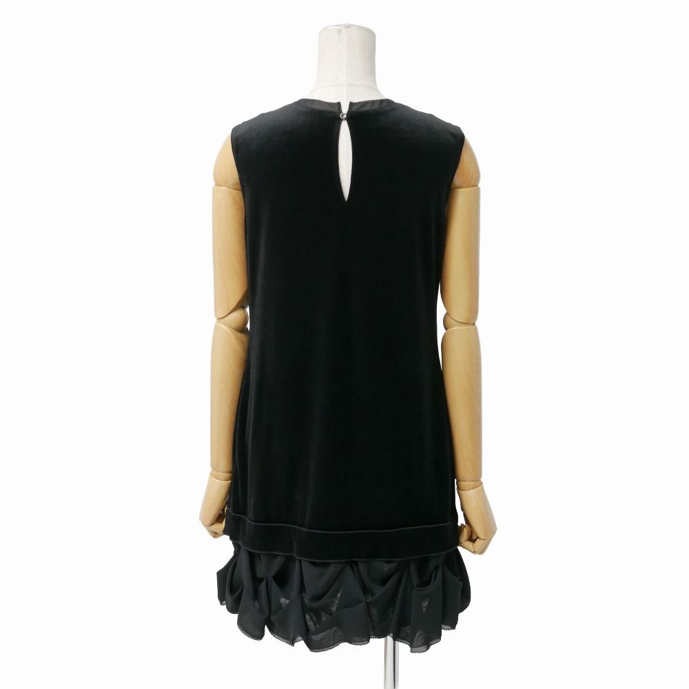 FOXEY NEW YORK フォクシー ニューヨーク VELOUR NOIR ワンピース