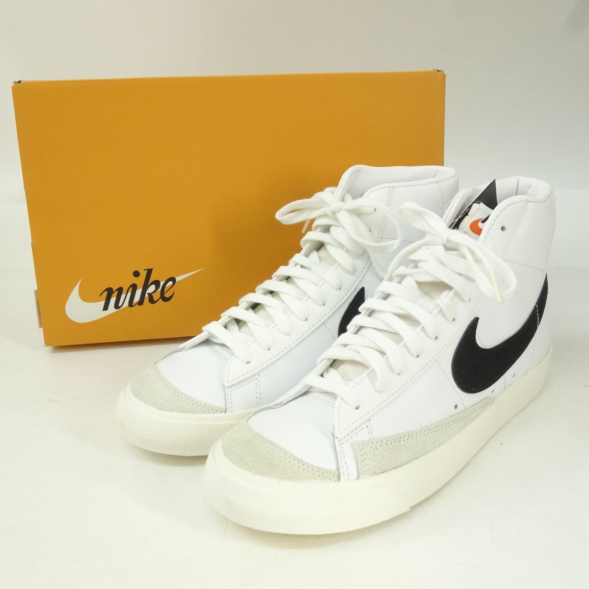 未使用】NIKE ナイキ BLAZER MID 77 VINTAGE ブレザー ミッド 