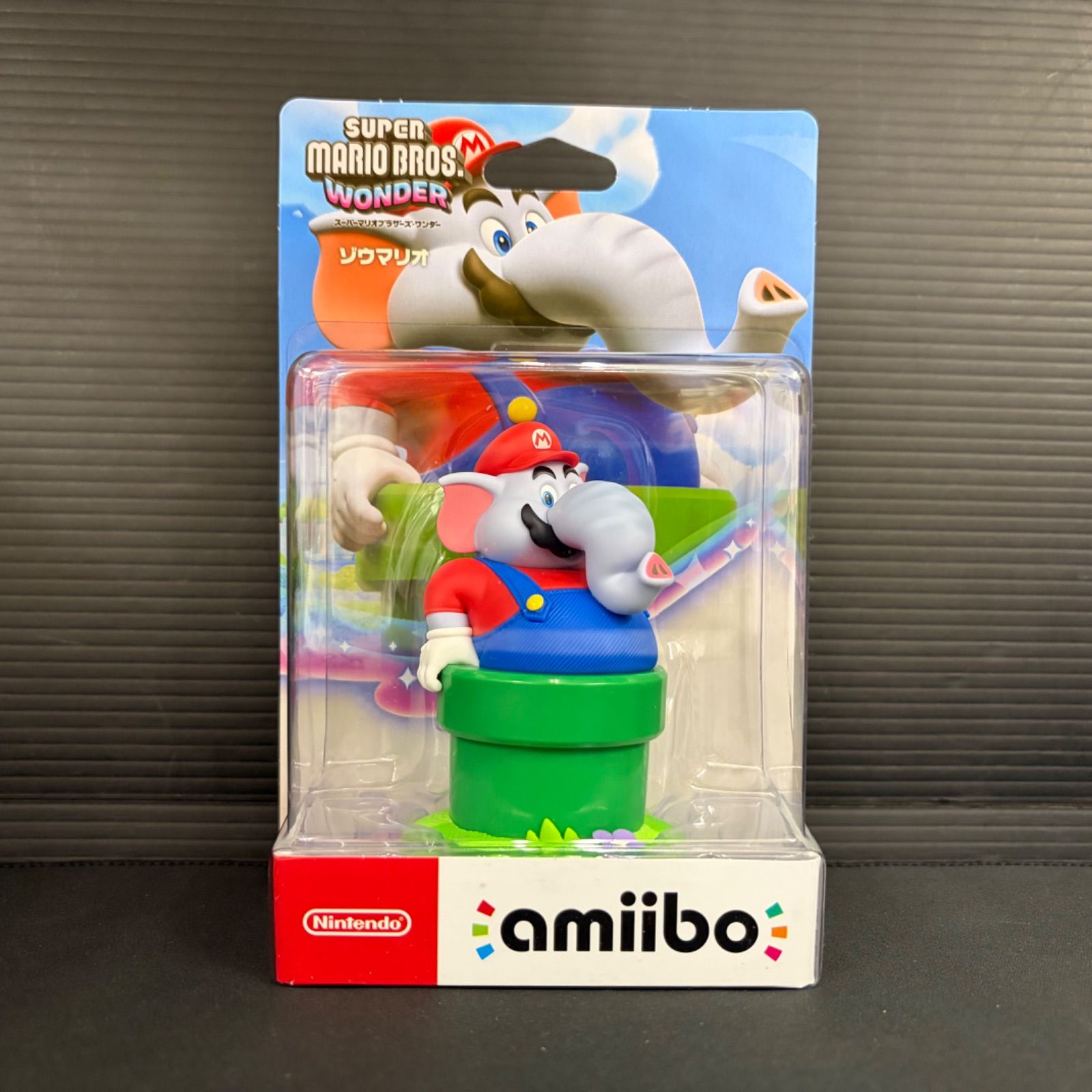 新品未開封 amiibo ゾウマリオ スーパーマリオブラザーズ・ワンダー 