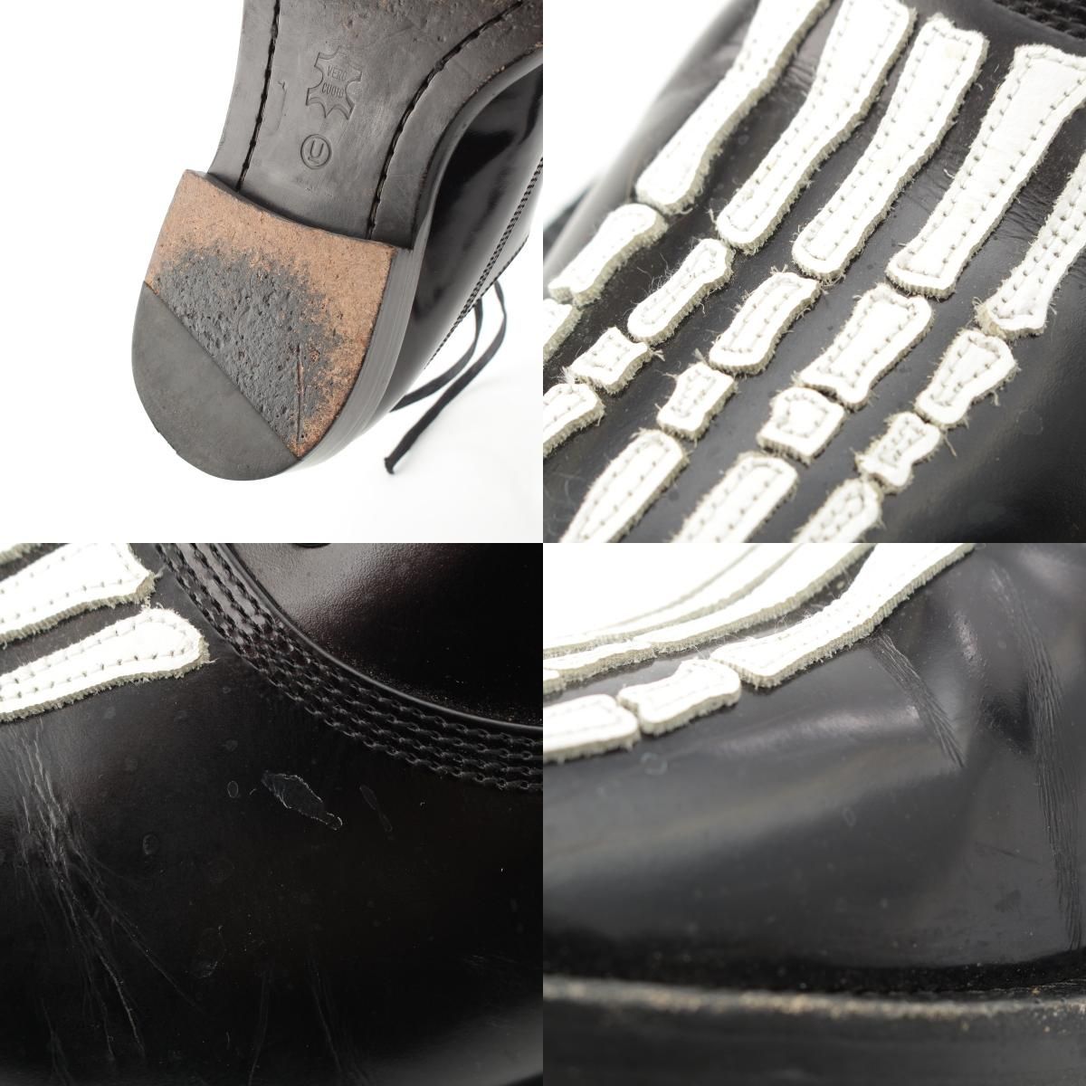 アンダーカバー 13AW レザー アナトミッククチュール期 ボーンステッチ 