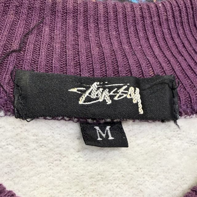 80s OLD STUSSY MARIJUANA SWEAT SIZE-M オールドステューシー