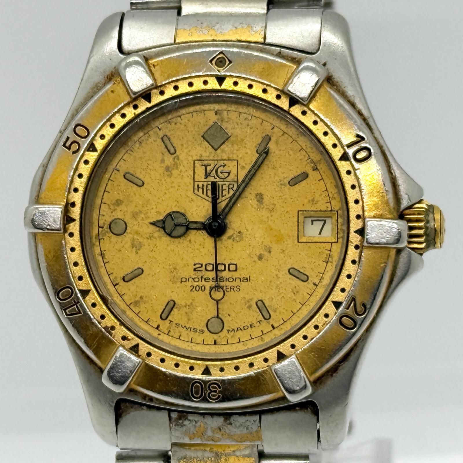 TAG HEUER タグホイヤー プロフェッショナル 200m 2000シリーズ 