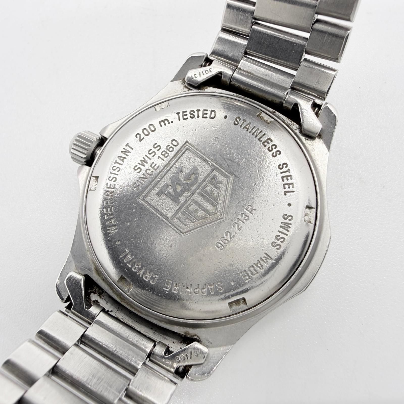 TAG HEUER タグホイヤー プロフェッショナル 200m 962.213R シルバー 