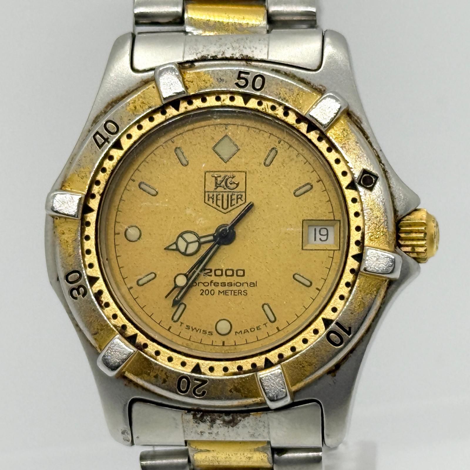 TAG HEUER タグホイヤー プロフェッショナル 200m 2000シリーズ 