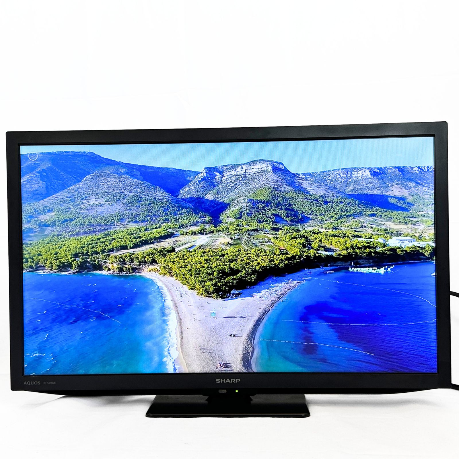 美品】SHARP AQUOS 24型液晶テレビ 2T-C24DE 2022年製 動作確認済み 
