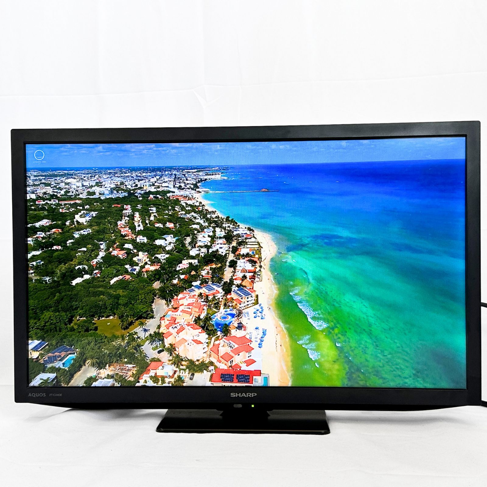 美品】SHARP AQUOS 24型液晶テレビ 2T-C24DE 2022年製 動作確認済み 