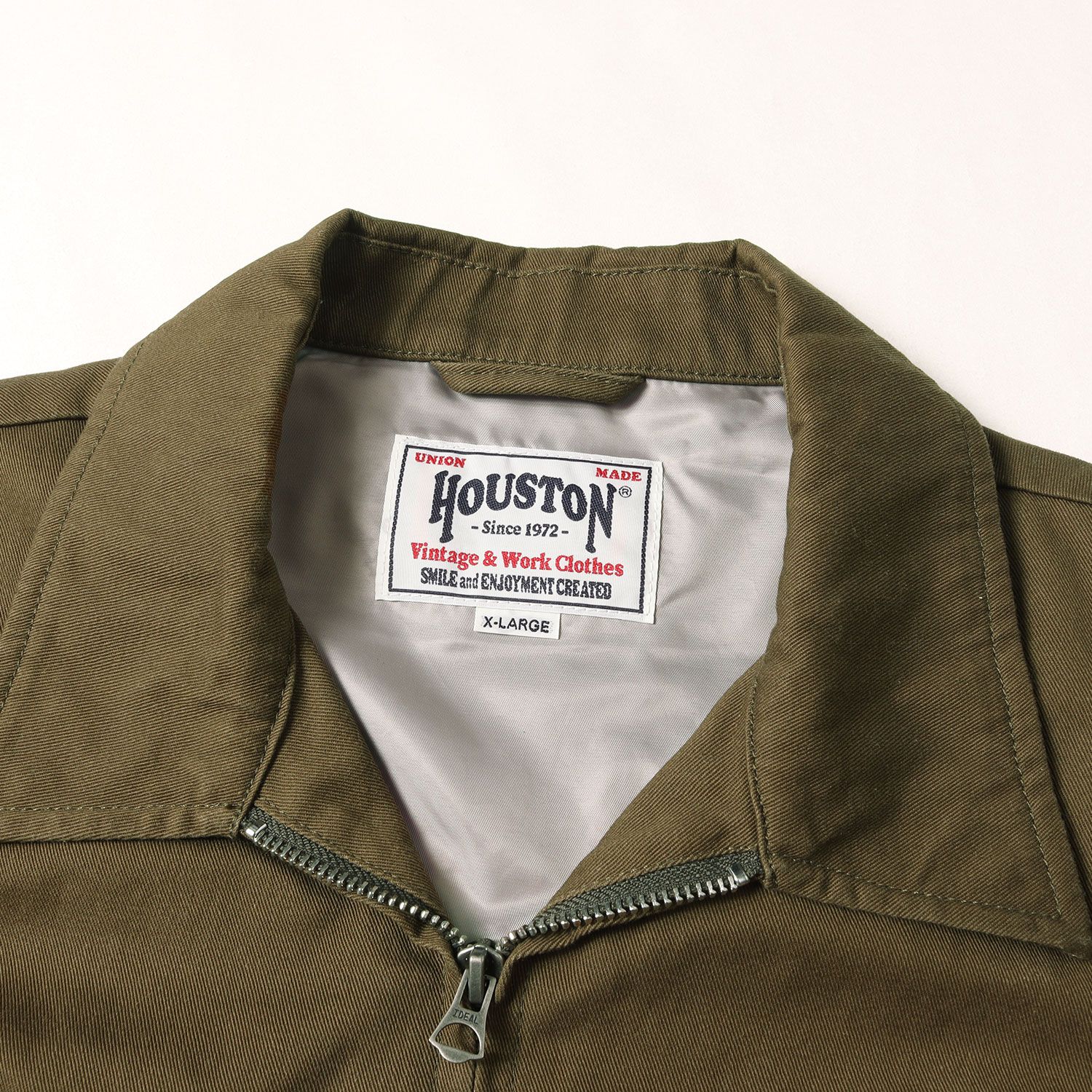 HOUSTON ヒューストン ジャケット オリーブドラブ サイズ:XL | 現行 