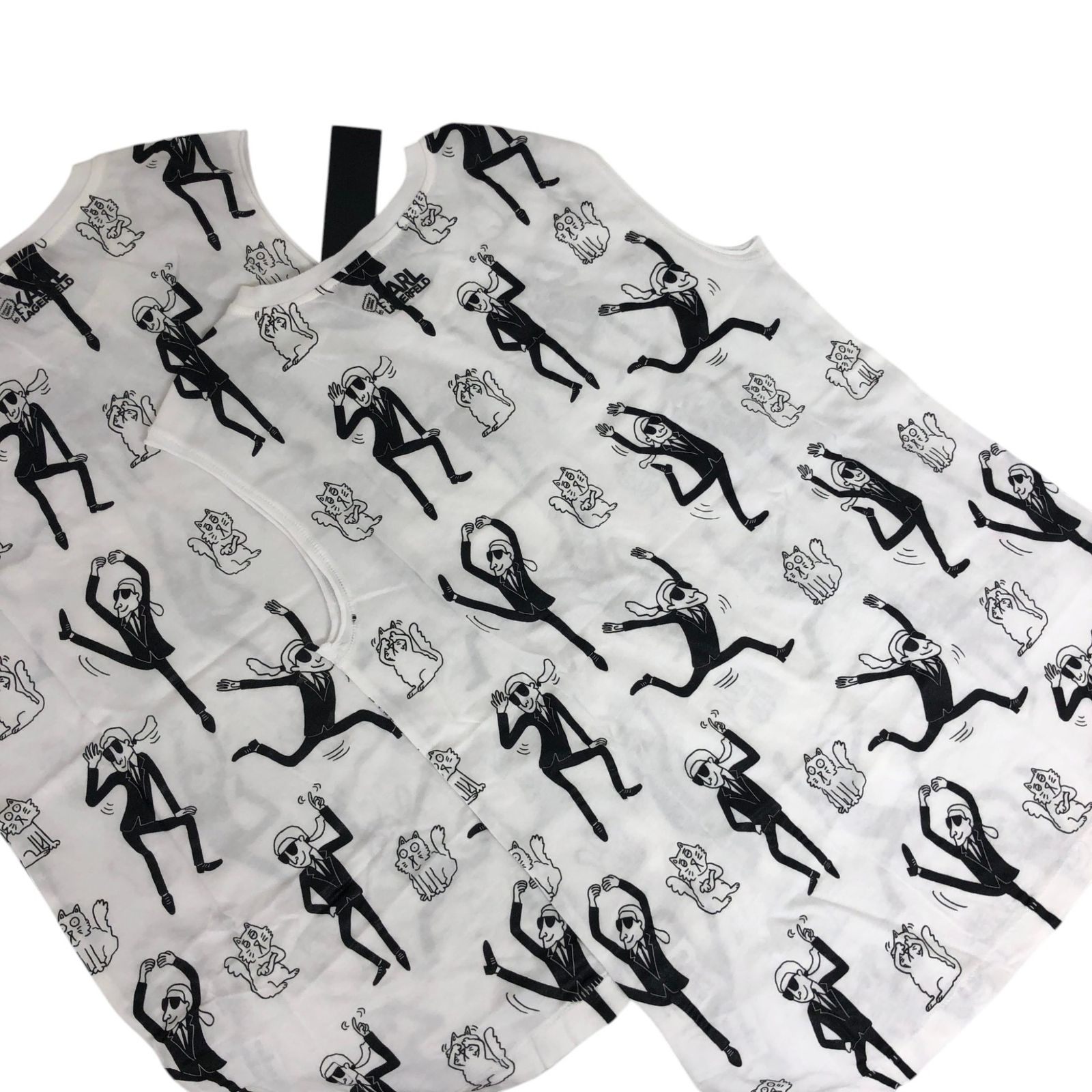 未使用/タグ付/KARL LAGERFELD/カールラガーフェルド/Tシャツ/タンク