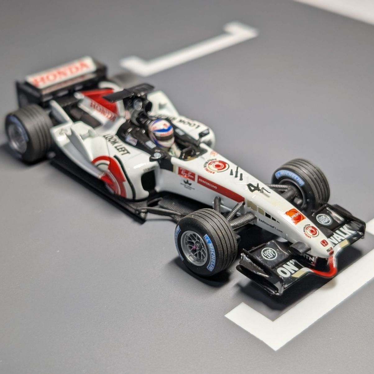 1/43 ミニチャンプス BAR ホンダ 007 マレーシアGP 2005 アンソニー
