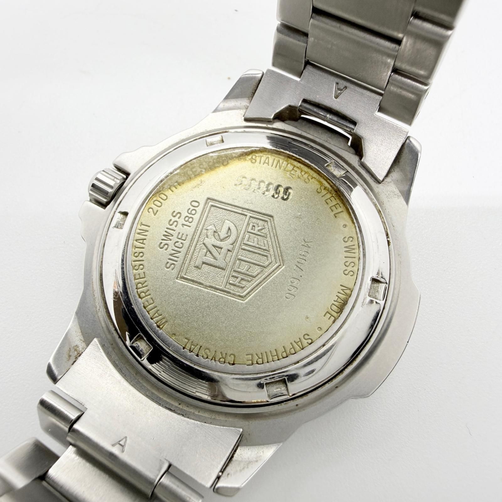 TAG HEUER タグホイヤー プロフェッショナル 200m 999.706K グレー QZ 