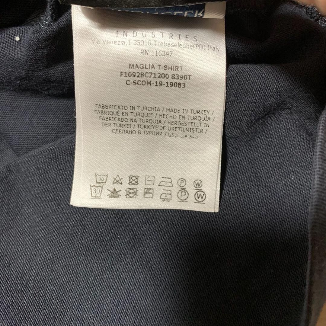 モンクレール フラグメント XSワッペン Tシャツ ネイビー 5S184 - メルカリ