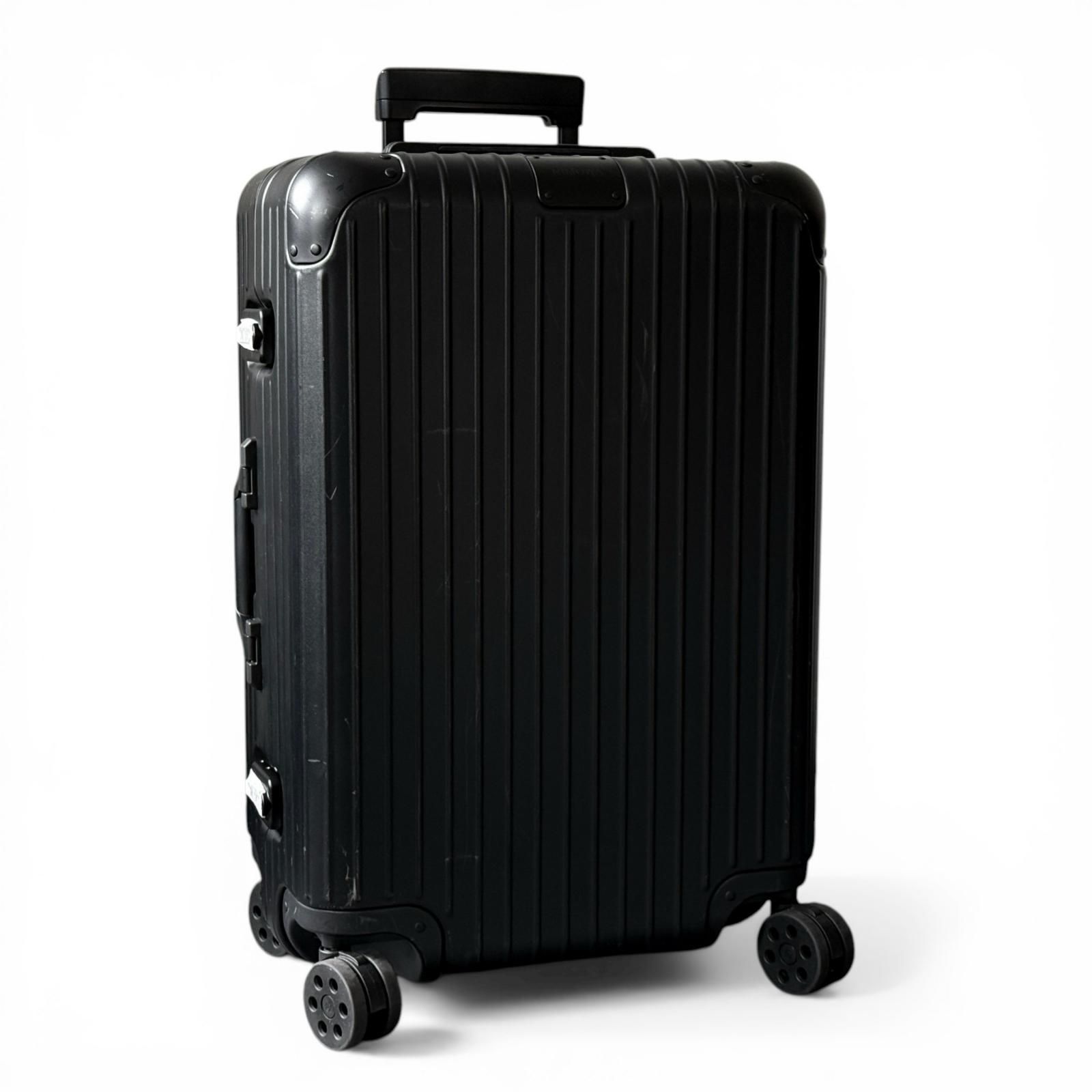 RIMOWA リモワ チェックイン M キャリーケース ブラック メンズ 