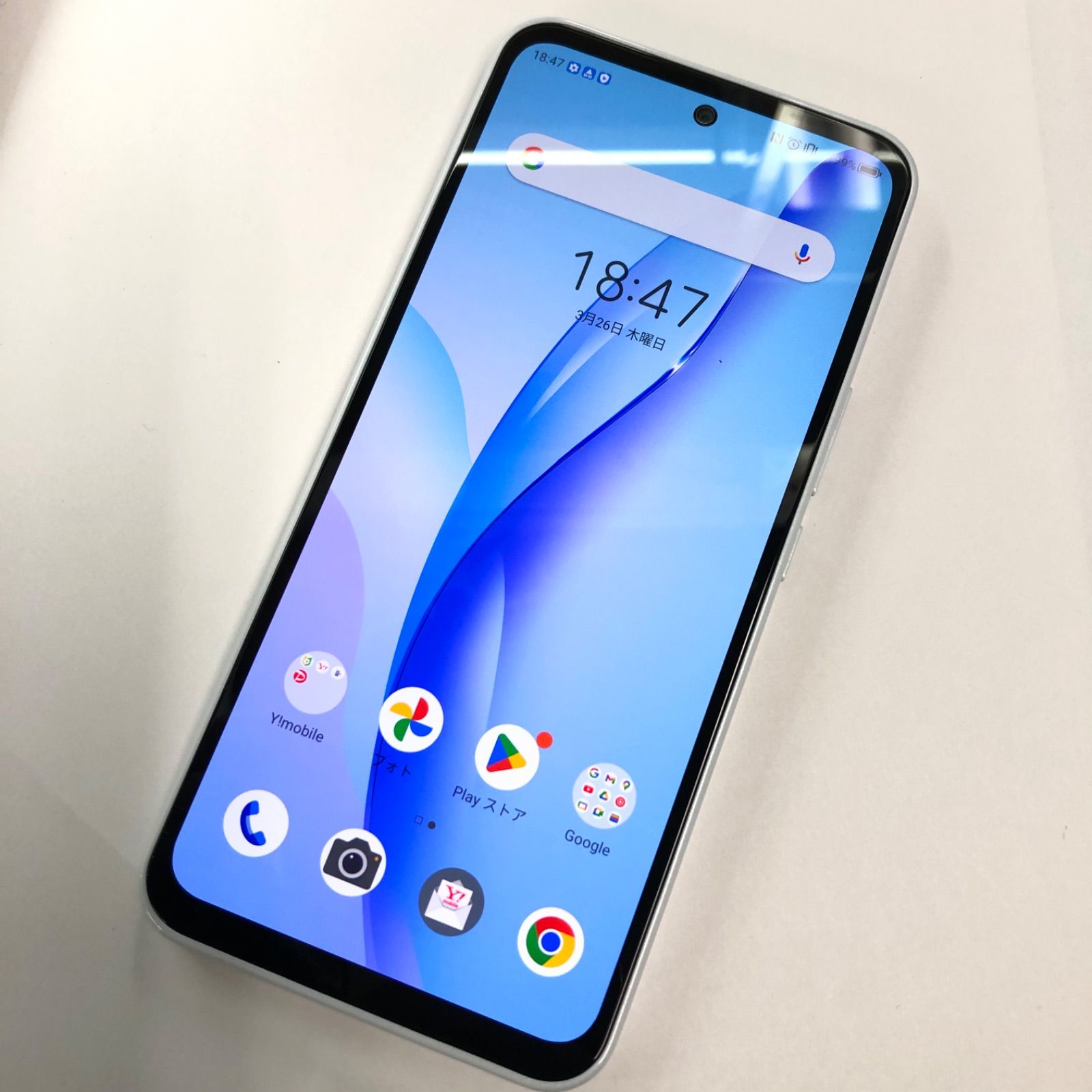 携帯 未使用☆最新機種【ホワイト】Libero 5G Ⅲ SIMフリー SIMを 