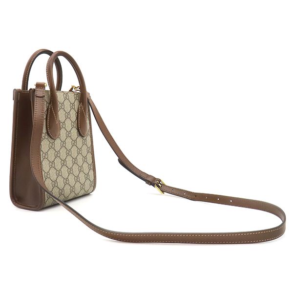 グッチ GUCCI 2WAYバッグ インターロッキングG ミニトート GG 