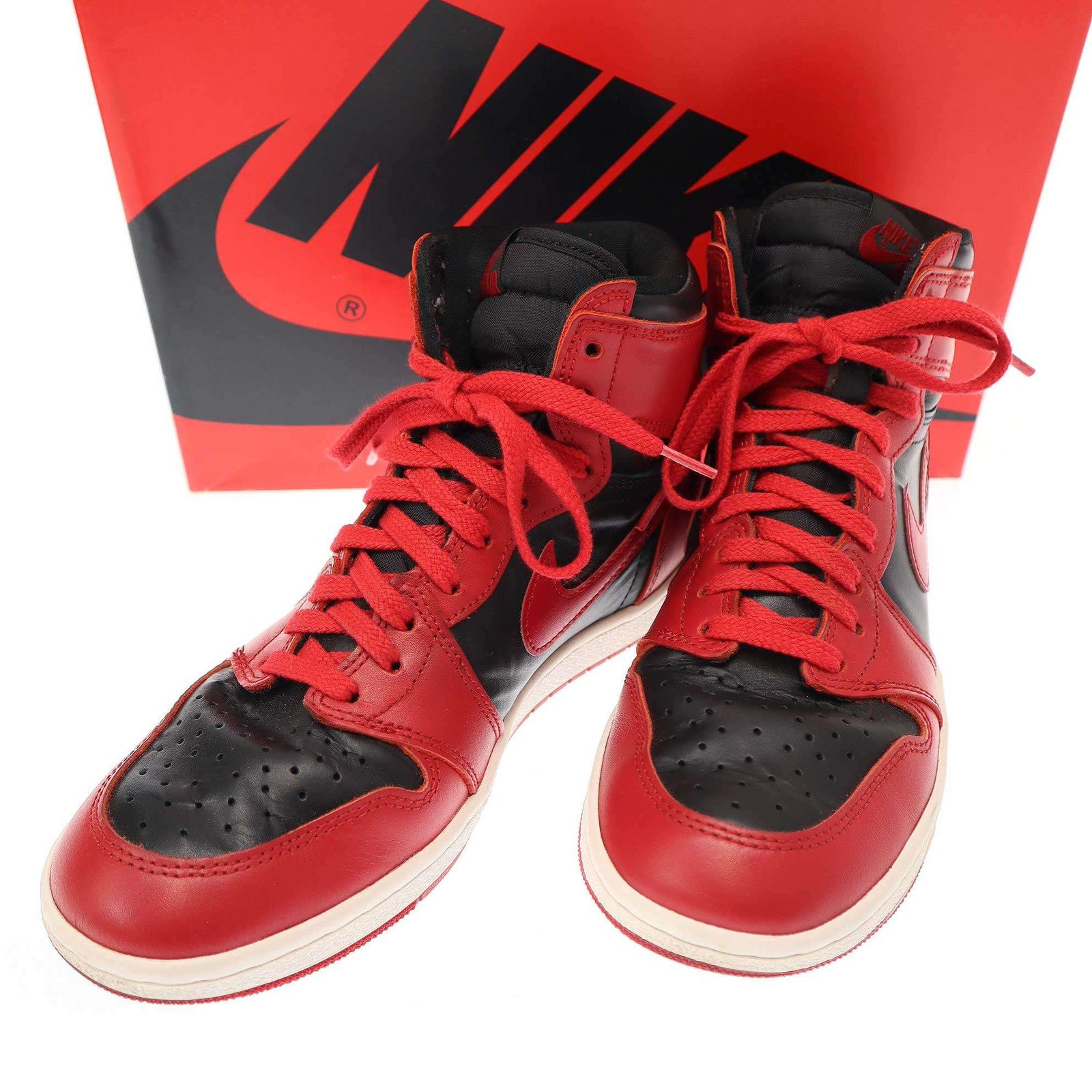 NIKE ナイキ AIR JORDAN 1 HIGH 85 VARSITY RED スニーカー BQ4422-600 