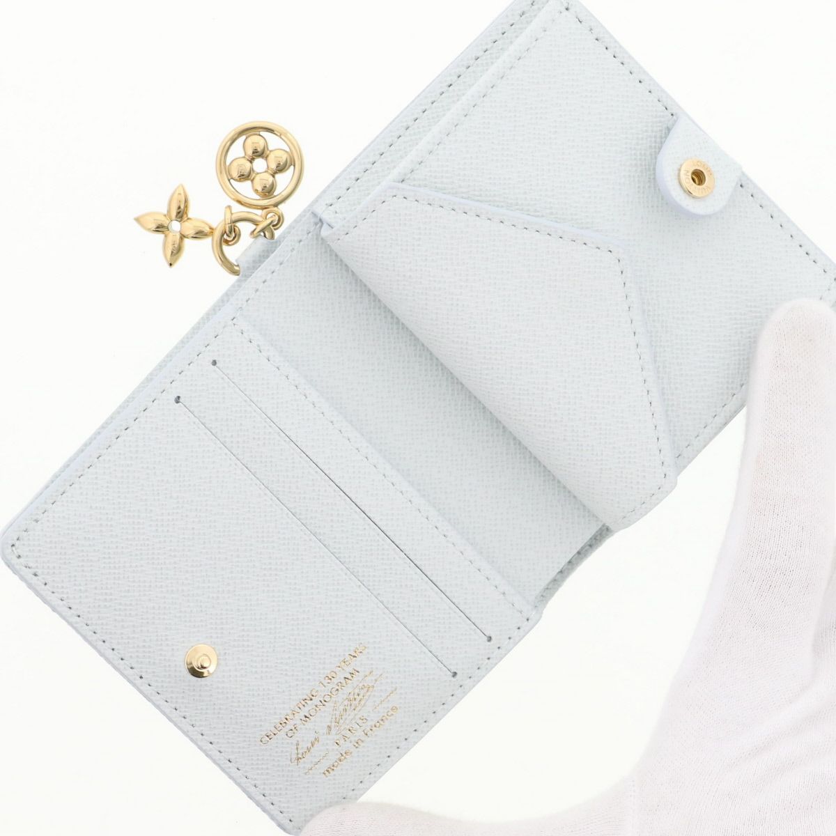 LOUIS VUITTON ルイ・ヴィトン ポケットウォレット LVチャーム 二 