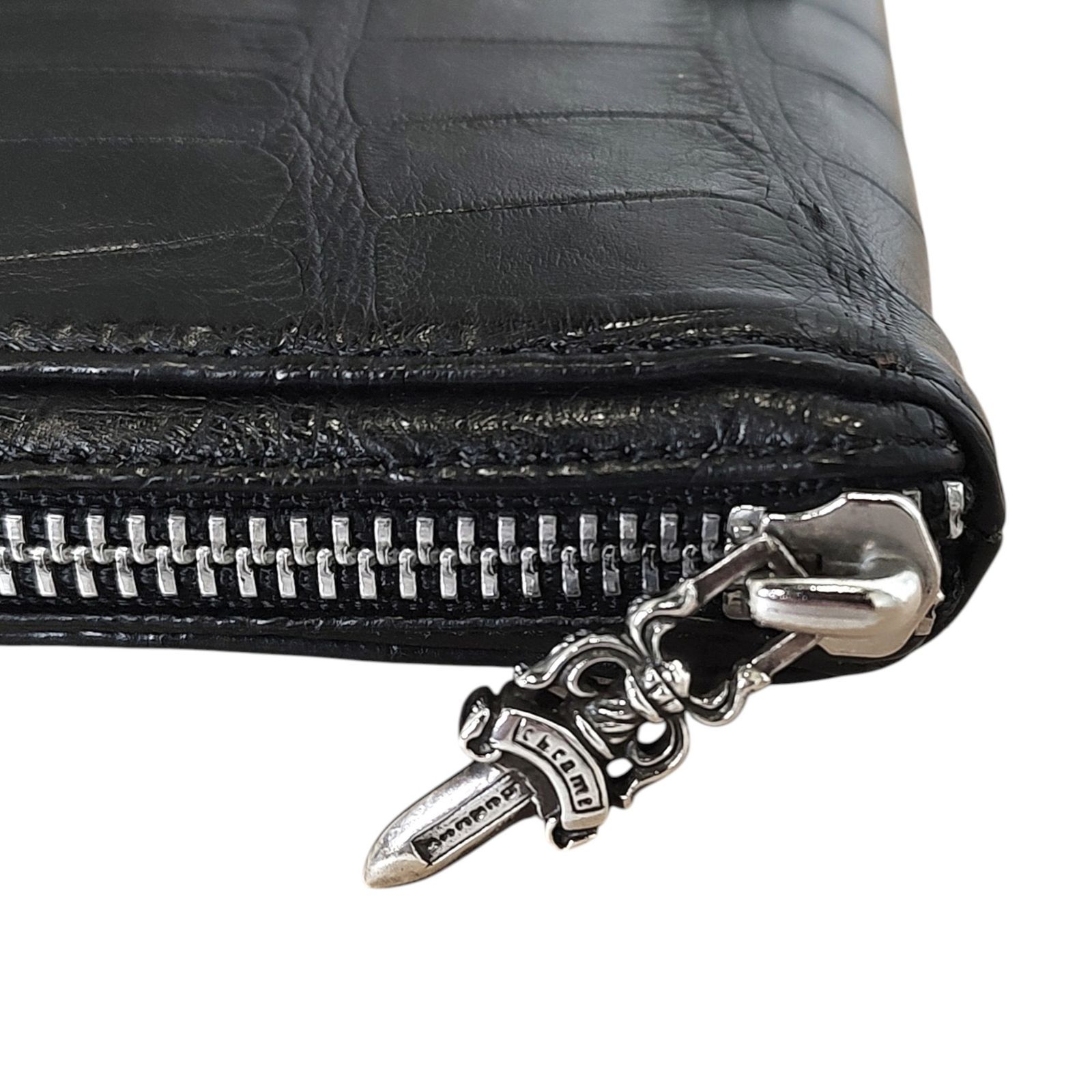 CHROME HEARTS Scroll Label REC F ZIP 【公式通販】