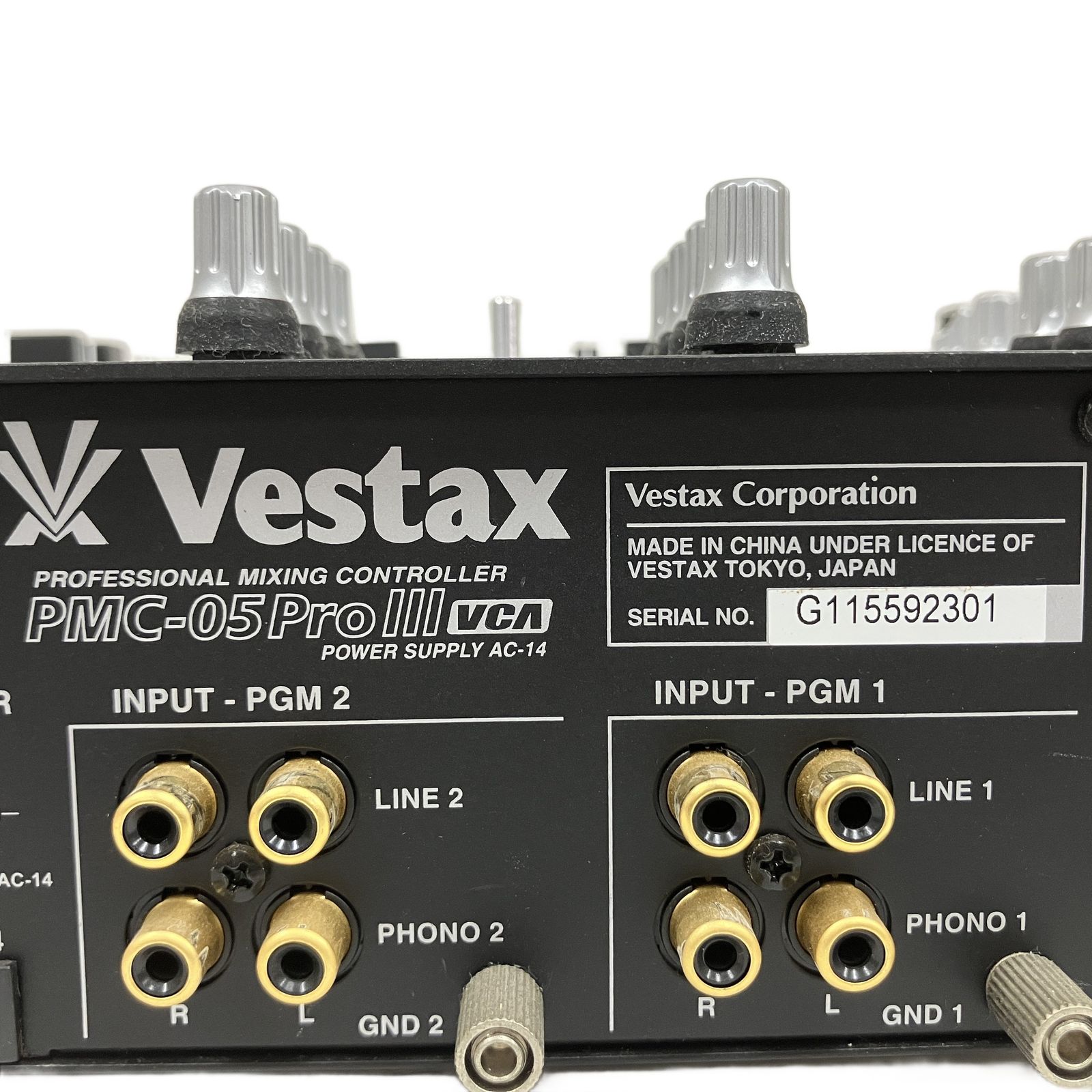 純正アダプター付】VESTAX PMC-05ProIII VCA DJミキサー 【公式通販】