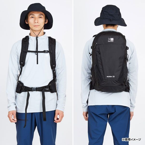 カリマー オースター25 KARRIMOR AUSTER 25 バッグ ザック リュック ブラック チャコール セレスティアルブルー S M カリマー オースター25 KARRIMOR AUSTER 25 バッグ ザック リュック ブラック チャコール セレスティアルブルー S M