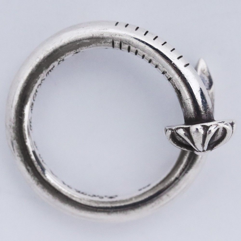 14号 CHROME HEARTS ネイルリング クロスボール シルバー - メルカリ