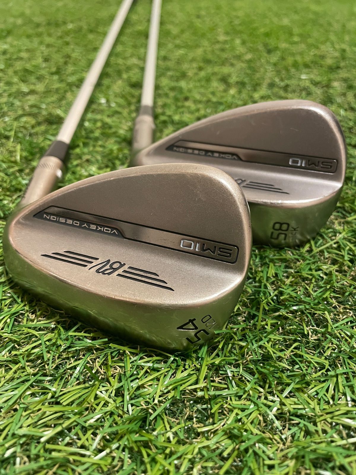 人気ウェッジ2本セット】ボーケイ SM10 54°/58° ニッケル仕上げ Vokey 