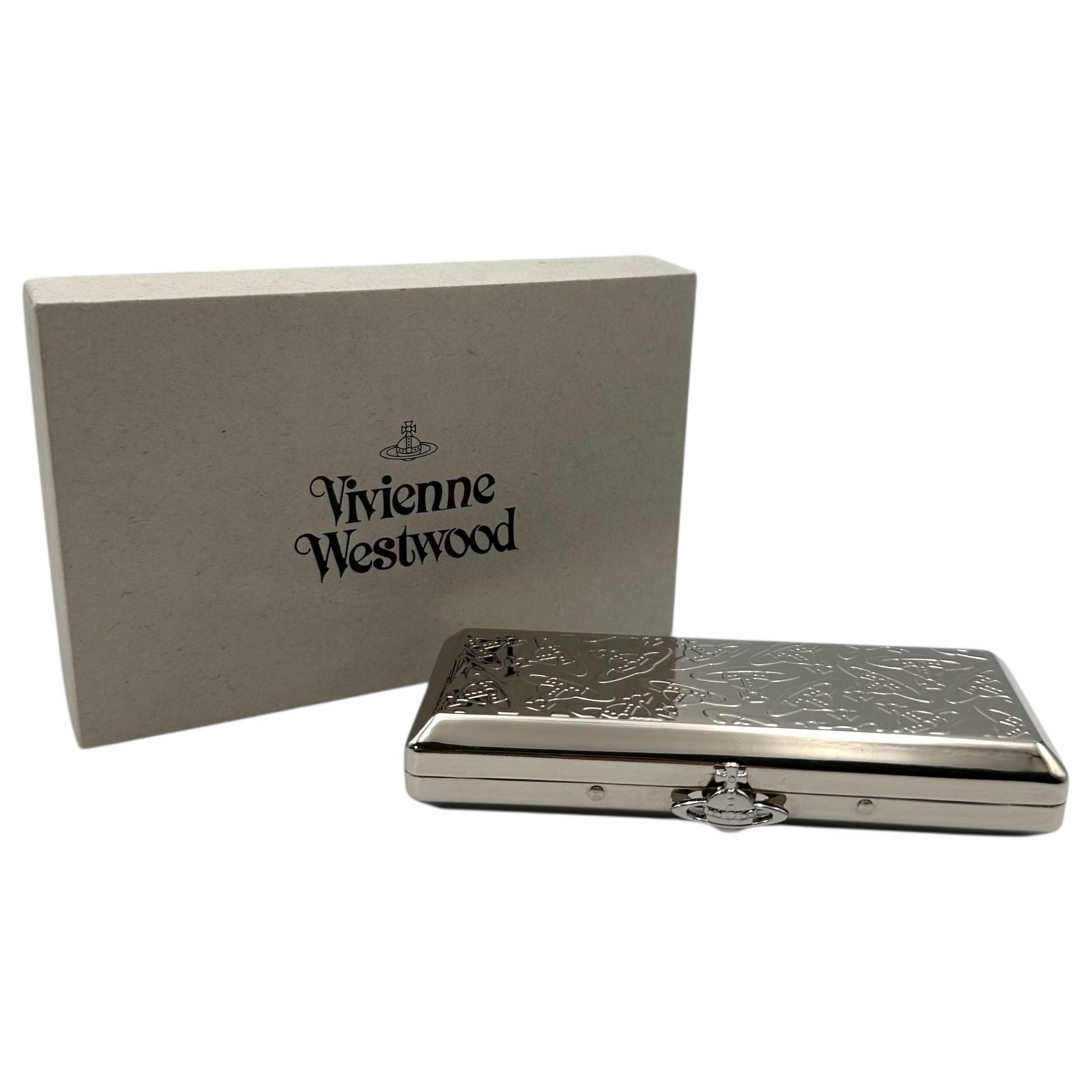 生活家電 vivienne westwood シガレットケース オーブ シルバー