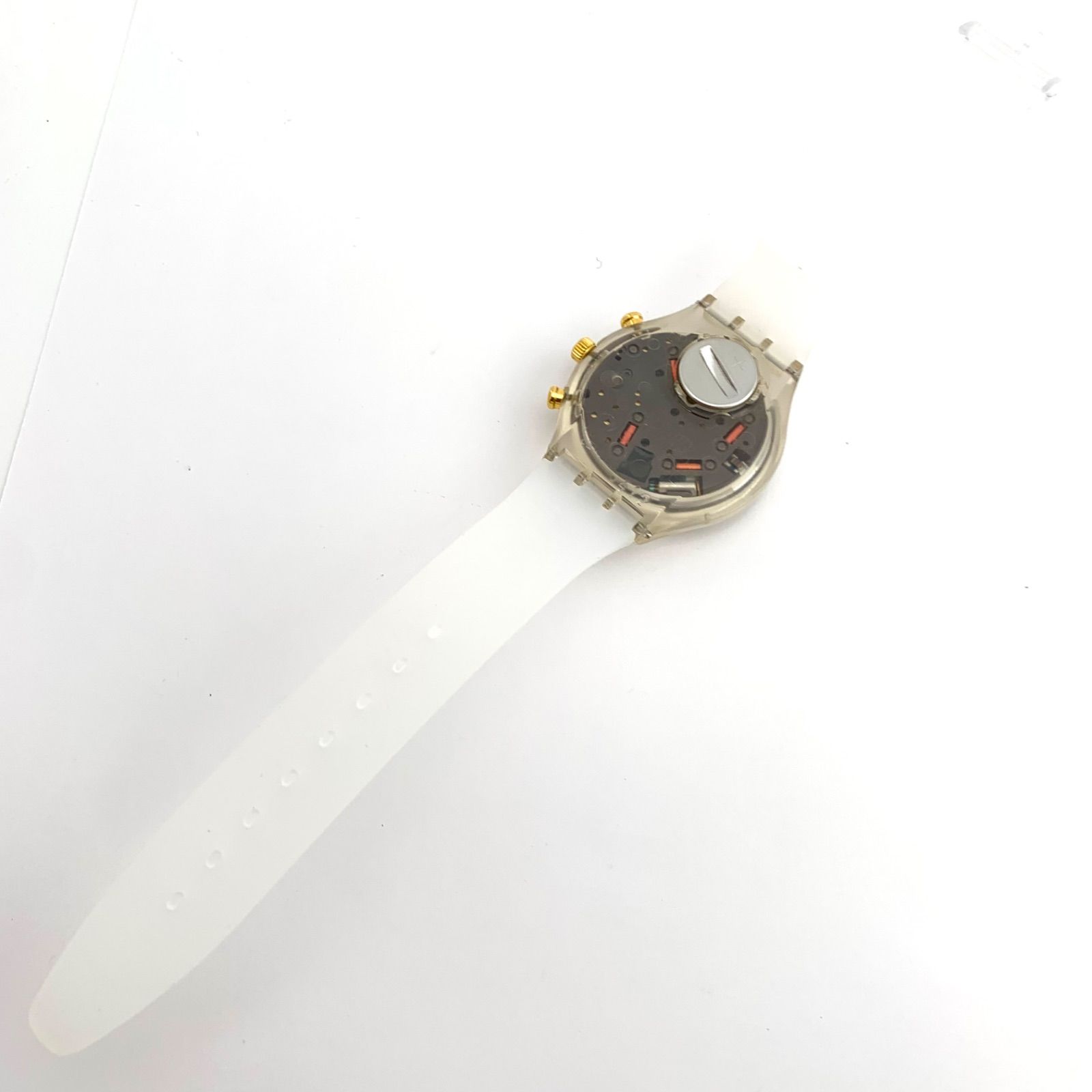 SWATCH AG1993 クリアケース クロノグラフ腕時計 - メルカリ