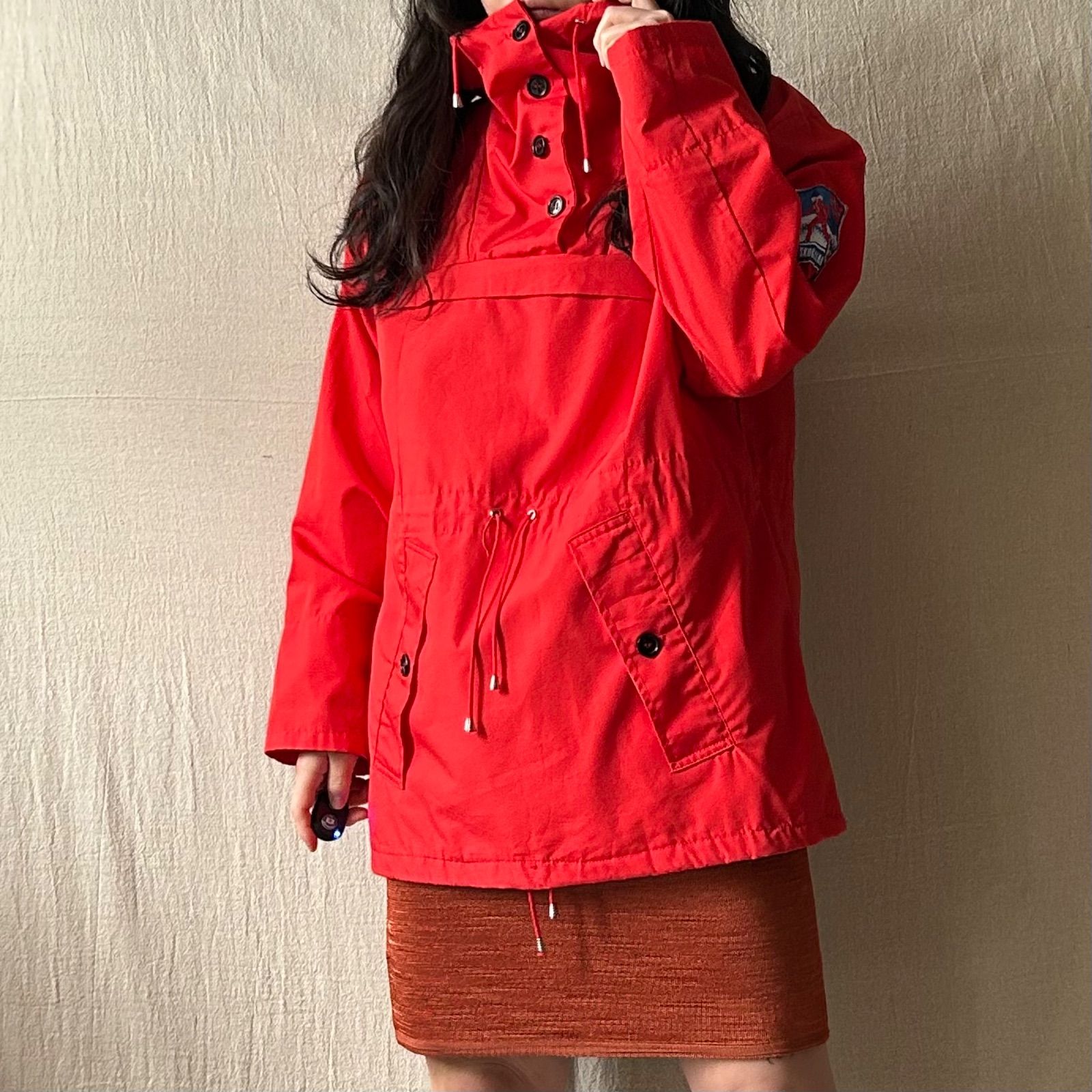 70s 80s ユーロ ヴィンテージ アノラック パーカー 60s-70s “anorak 
