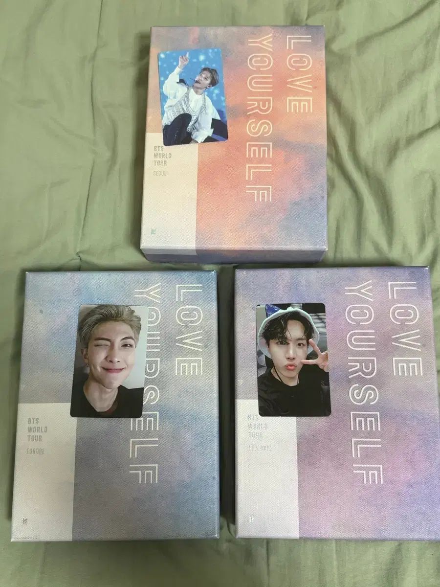 DVD BTS love yourself ニューヨーク DVD トレカナムジュン