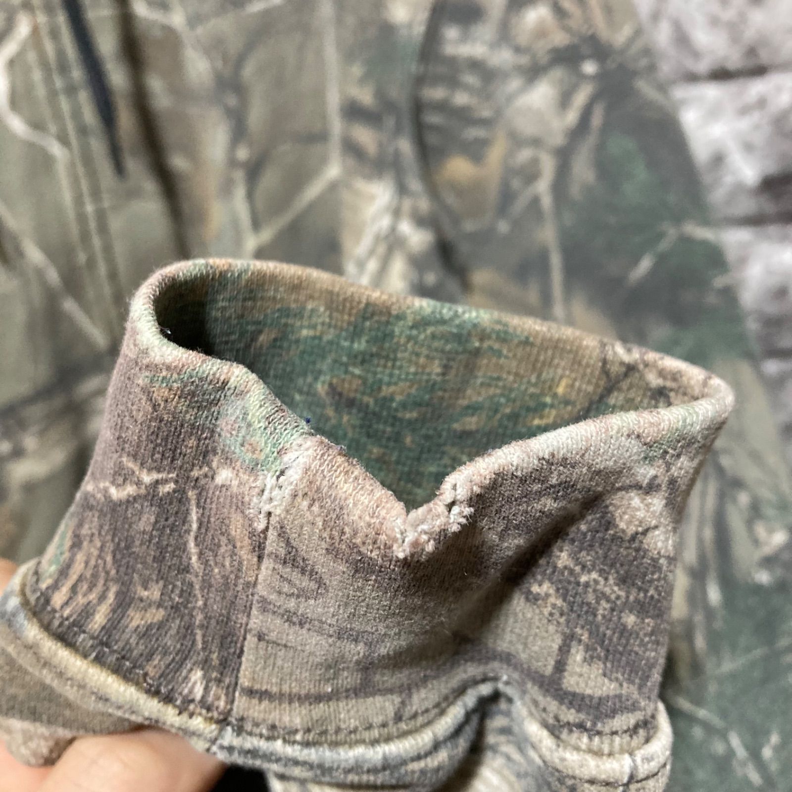 CARHARTT リアルツリー ジップアップパーカー S パーカー カーハート 