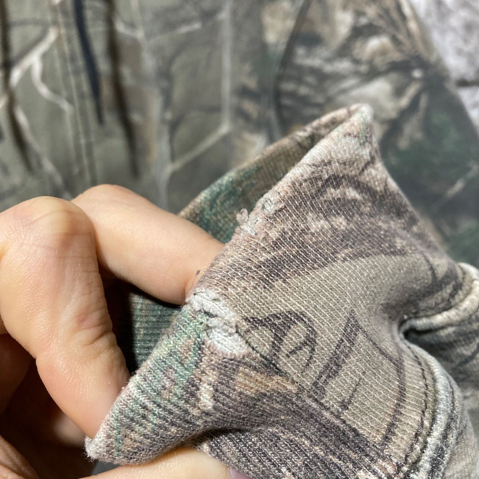 CARHARTT リアルツリー ジップアップパーカー S パーカー カーハート 