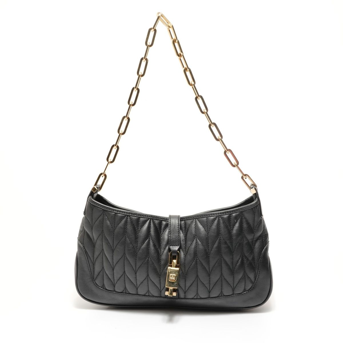 GUCCI グッチ ショルダーバッグ ジャッキー チェーン【中古】 - メルカリ
