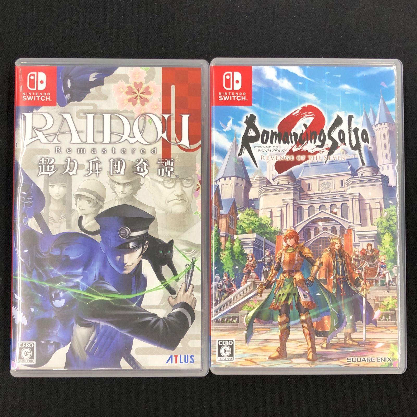 中古 Switch ライドウ ロマサガ2 セット - メルカリ