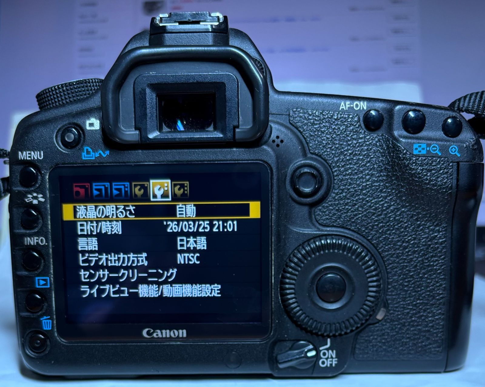 Canon EOS 5D Mark Ⅱ 1眼レフデジタルカメラ本体 Full Frame 基本動作