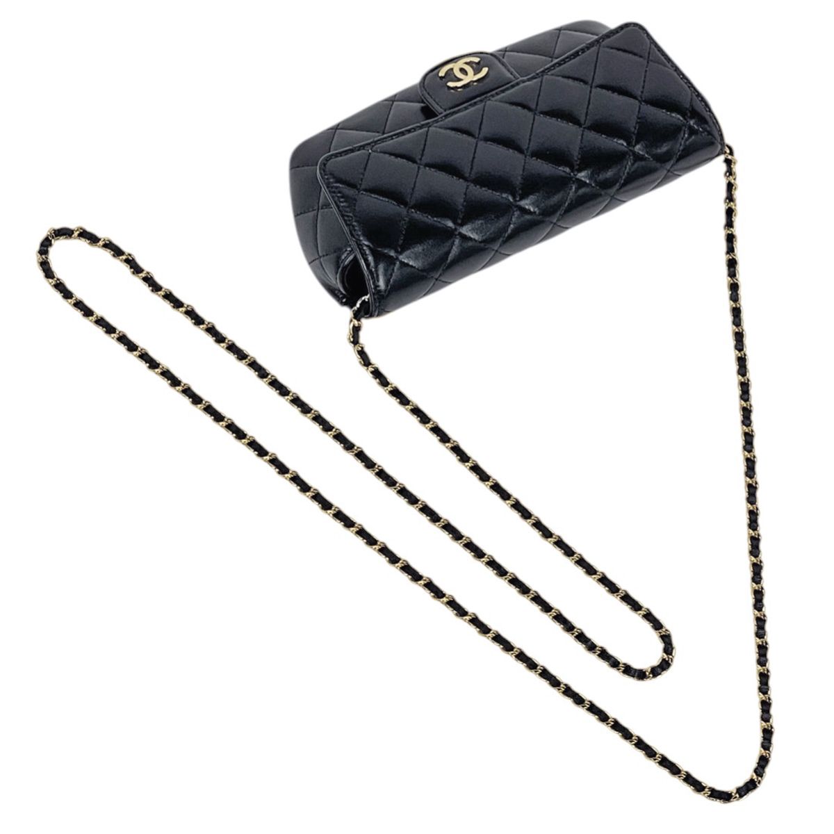 シャネル CHANEL ココマーク チェーン ショルダーバッグ マトラッセ 