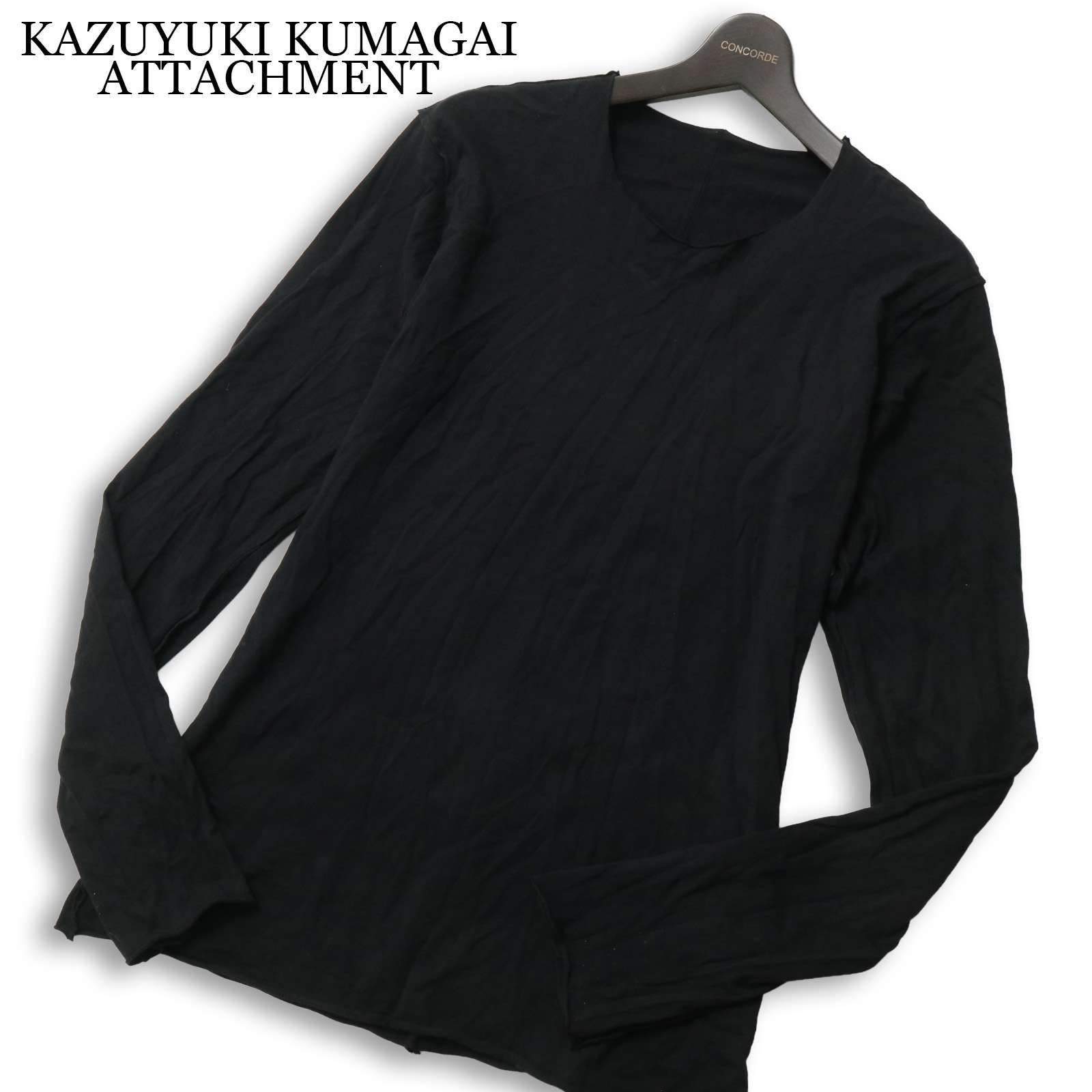 KAZUYUKI KUMAGAI ATTACHMENT カズユキクマガイ 通年☆ 長袖 カット 