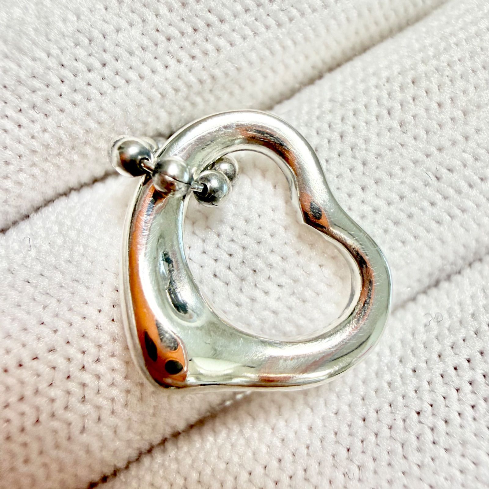 Tiffany&Co. ティファニー オープンハート SV925 シルバー ネックレス